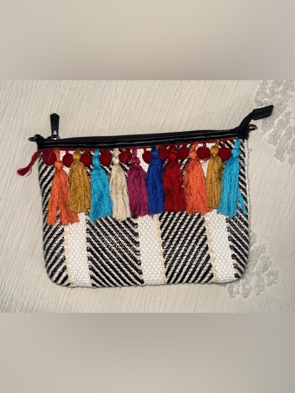 Circus by Sam Edelman Boho Tassel Clutch